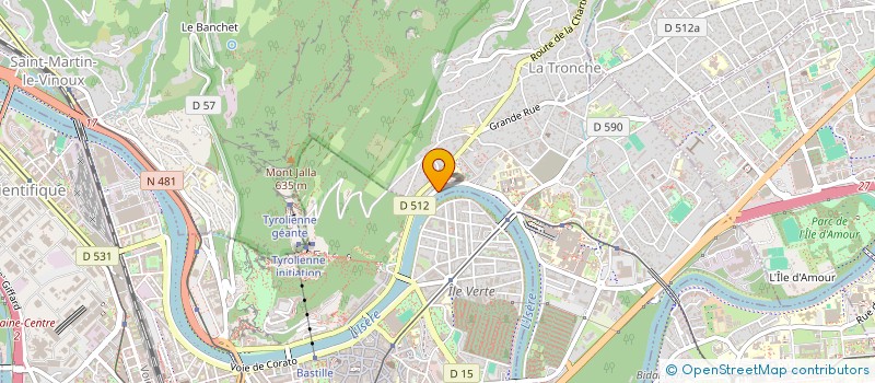 localisation de l'entreprise 502 058 522   SEYSSINET-PARISET