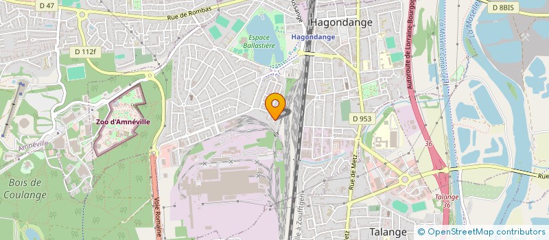 localisation de l'entreprise 502 060 502   HAGONDANGE