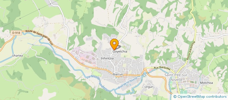 localisation de l'entreprise 502 074 875   SAINT-PEE-SUR-NIVELLE