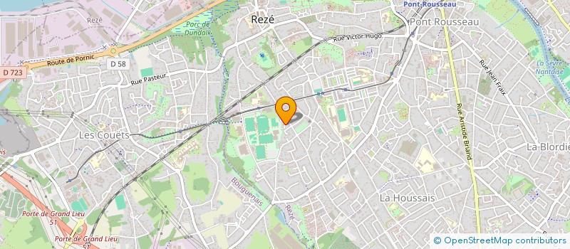 localisation de l'entreprise 502 085 970   VERTOU