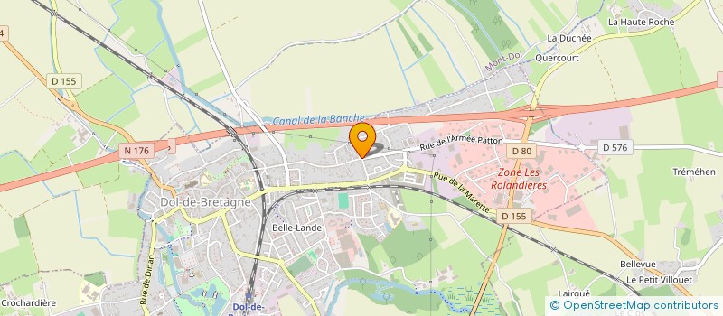 localisation de l'entreprise 502 119 498   DOL-DE-BRETAGNE