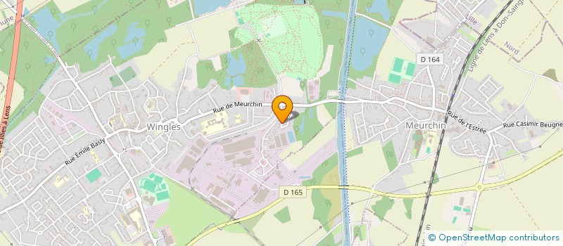 localisation de l'entreprise 502 124 431   WINGLES