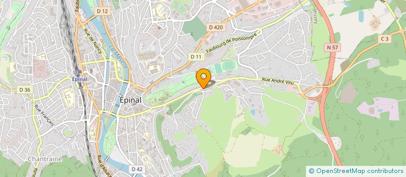localisation de l'entreprise 502 225 774 à EPINAL