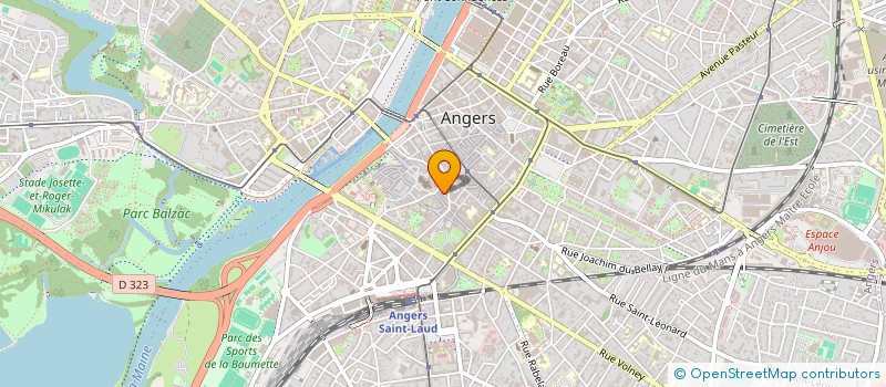 localisation de l'entreprise 502 233 661 à ANGERS