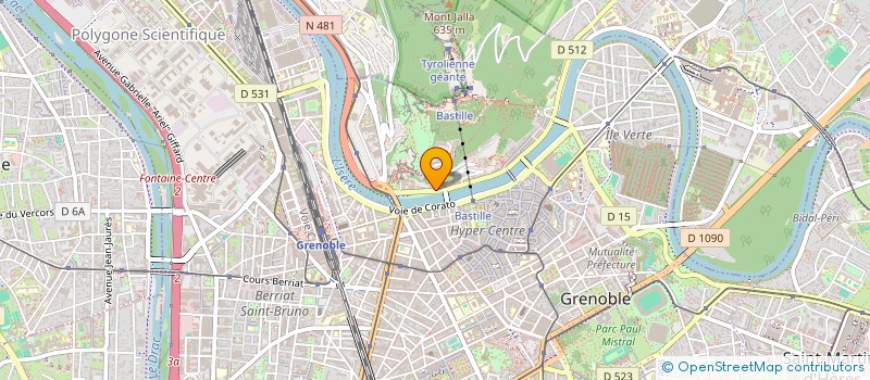 localisation de l'entreprise 502 274 285 à GRENOBLE