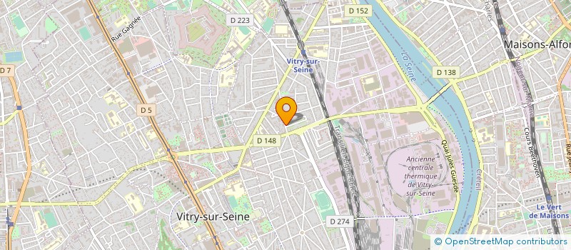 localisation de l'entreprise 502 287 006   VITRY-SUR-SEINE