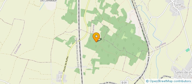 localisation de l'entreprise 502 307 051   CHARME