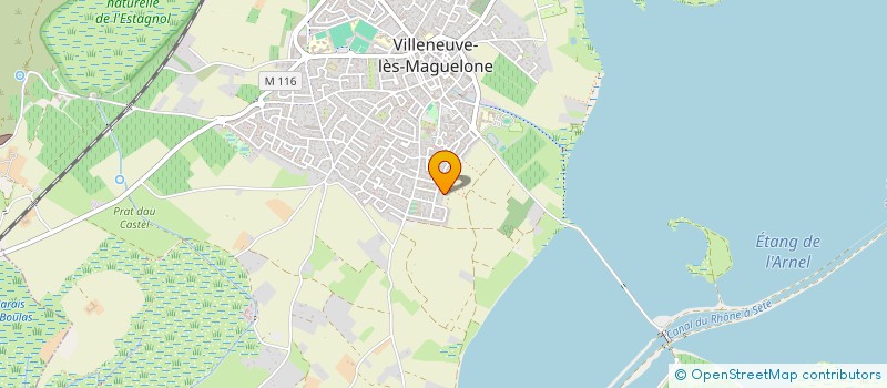 localisation de l'entreprise 502 337 264  à FRONTIGNAN