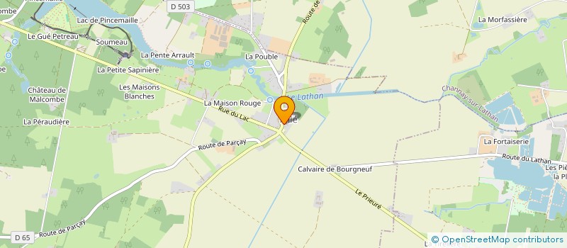 localisation de l'entreprise 502 378 375   SAVIGNE-SUR-LATHAN