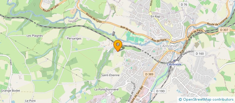 localisation de l'entreprise 502 391 113   L ARBRESLE