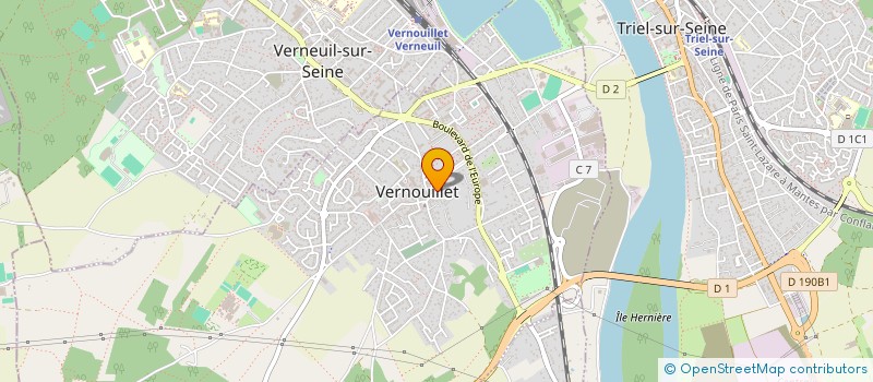 localisation de l'entreprise 502 420 227   VERNOUILLET