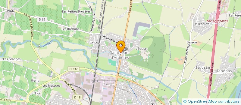 localisation de l'entreprise 502 421 712   BELLEVILLE-EN-BEAUJOLAIS