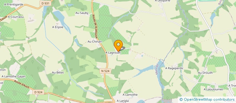 localisation de l'entreprise 502 449 796   VIC-FEZENSAC