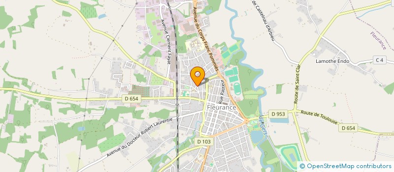 localisation de l'entreprise 502 461 189   FLEURANCE