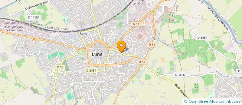 localisation de l'entreprise 502 476 419   LUNEL