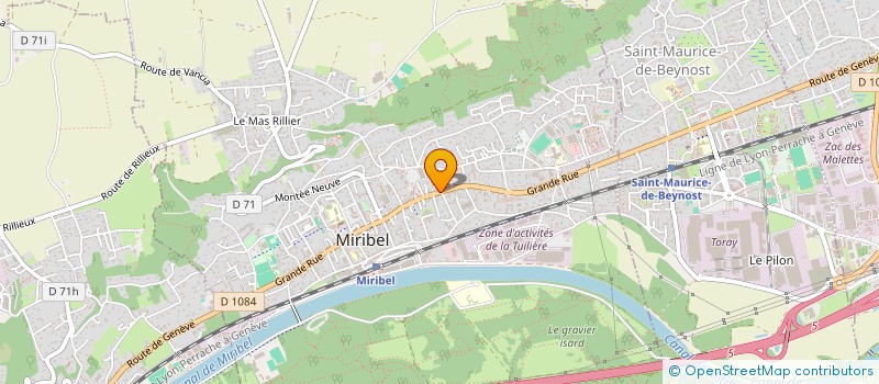localisation de l'entreprise 502 531 593 à BEYNOST