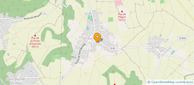 localisation de l'entreprise 502 600 356   CLERMONT-FERRAND