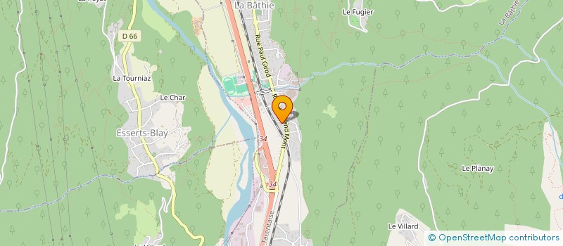 localisation de l'entreprise 502 633 183   LA BATHIE