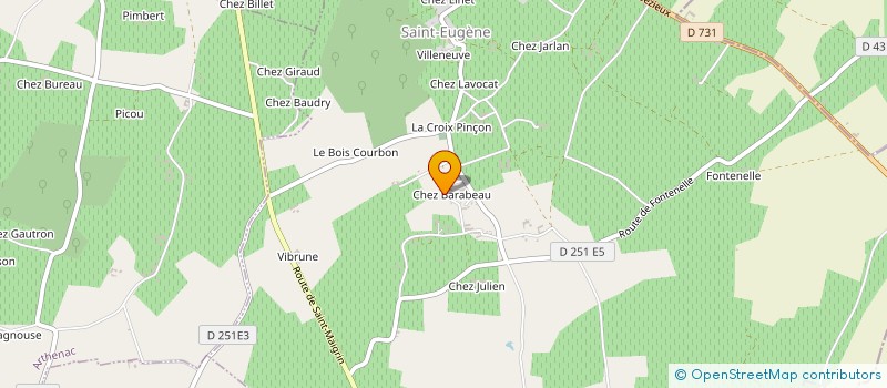 localisation de l'entreprise 502 634 488   SAINT-EUGENE