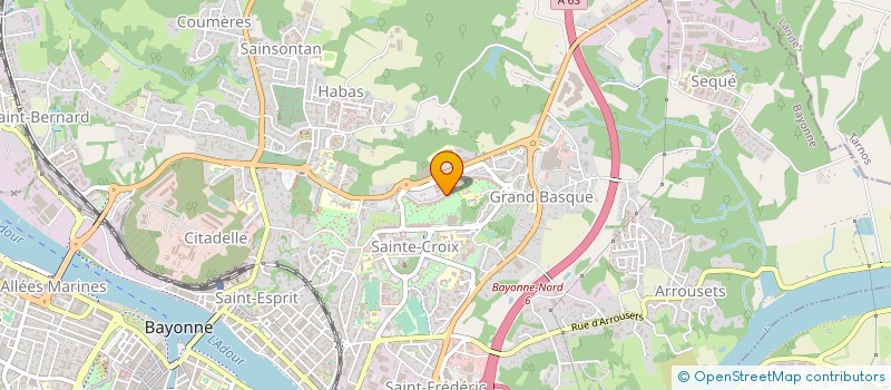 localisation de l'entreprise 502 646 714  à BAYONNE