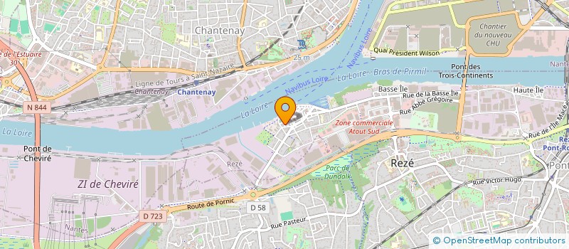 localisation de l'entreprise 502 648 371 à NANTES