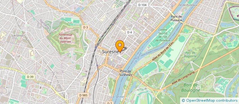 localisation de l'entreprise 502 663 982 à SURESNES