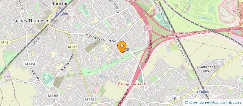 localisation de l'entreprise 502 803 380 à RONCHIN