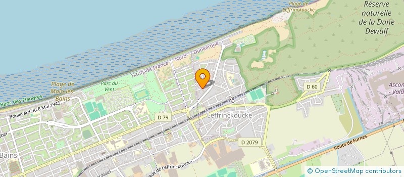 localisation de l'entreprise 502 804 701   LEFFRINCKOUCKE