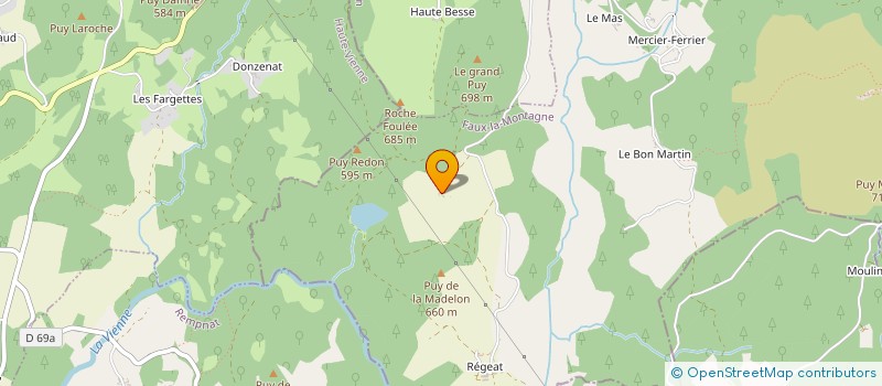 localisation de l'entreprise 502 839 947   SAINT-CHRISTOPHE-VALLON