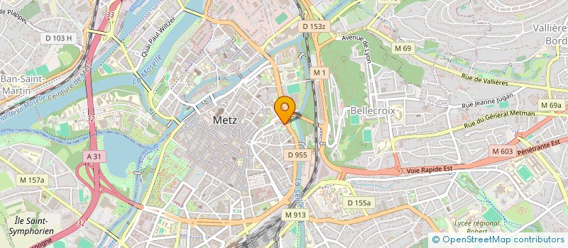 localisation de l'entreprise 502 840 028   METZ