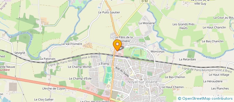 localisation de l'entreprise 502 851 421   NOYAL-SUR-VILAINE