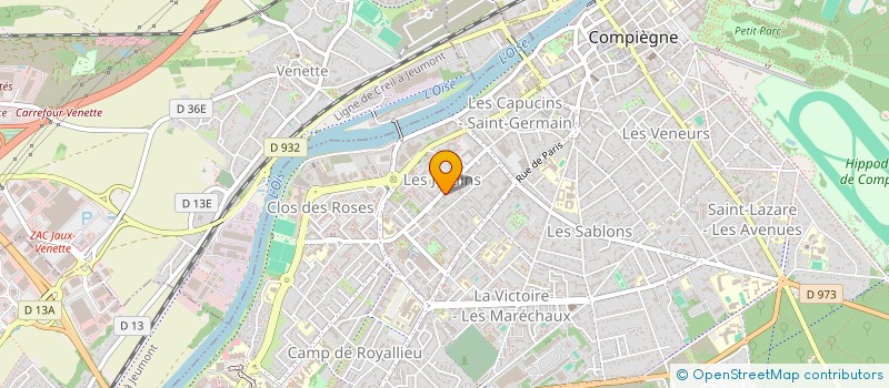 localisation de l'entreprise 502 855 901 à SAINT-QUENTIN