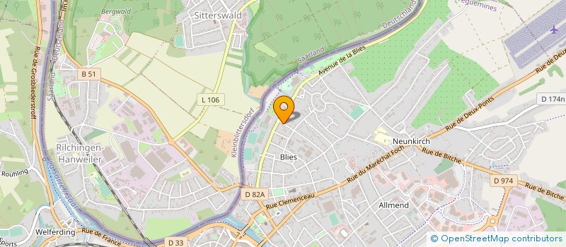 localisation de l'entreprise 502 855 927 à SARREGUEMINES