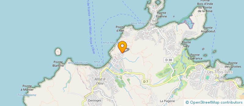localisation de l'entreprise 502 891 088 à LES TROIS-ILETS