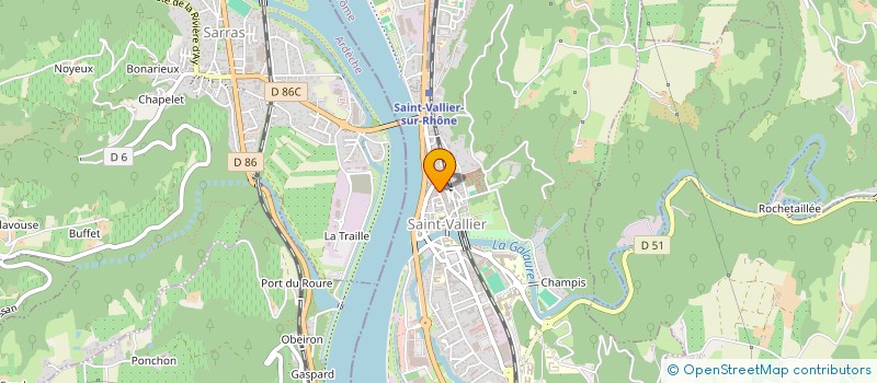 localisation de l'entreprise 502 892 979 à SAINT-RAMBERT-D'ALBON