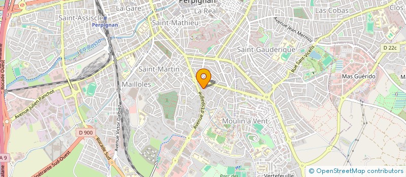 localisation de l'entreprise 502 900 830   PERPIGNAN