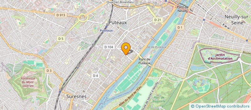 localisation de l'entreprise 502 944 606  à SAINT-CLOUD