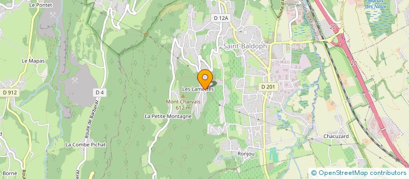 localisation de l'entreprise 502 948 920  à LES BELLEVILLE