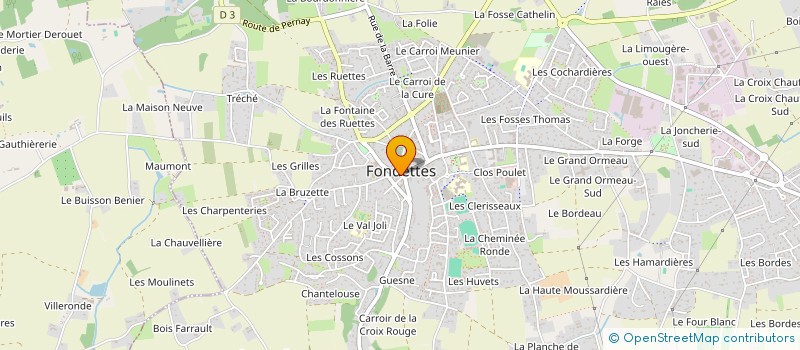 localisation de l'entreprise 502 949 266   FONDETTES