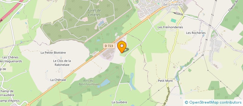 localisation de l'entreprise 502 968 712  à INGRANDES-LE FRESNE SUR LOIRE