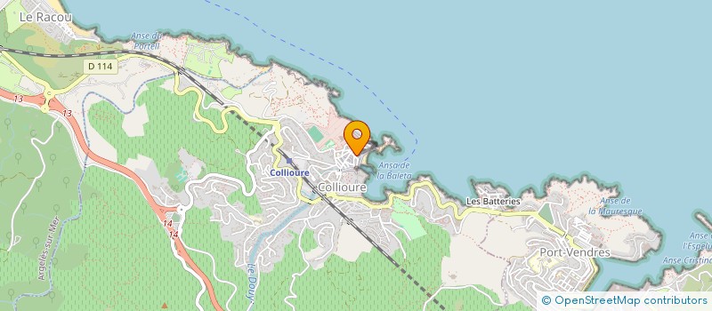 localisation de l'entreprise 502 978 570   COLLIOURE