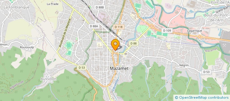 localisation de l'entreprise 503 003 113 à MAZAMET
