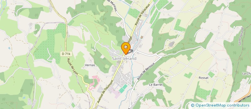 localisation de l'entreprise 503 011 462   SAINT-VERAND