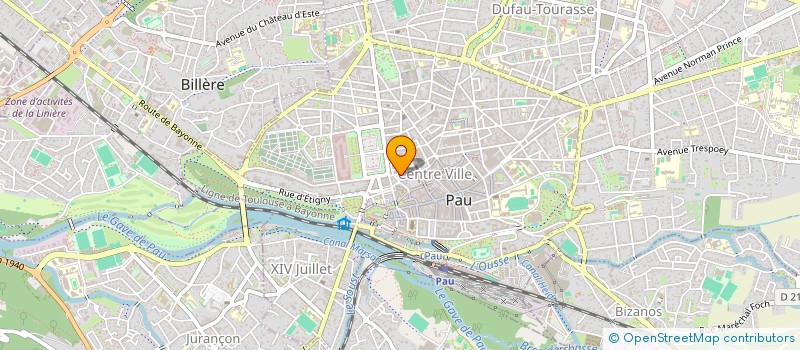 localisation de l'entreprise 503 021 677 à PAU