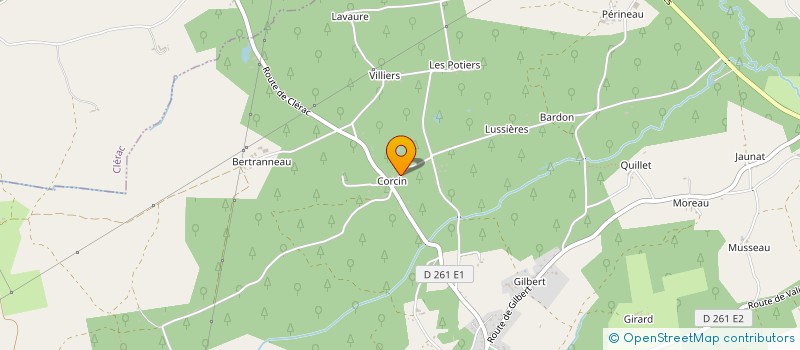 localisation de l'entreprise 503 026 320   CERCOUX