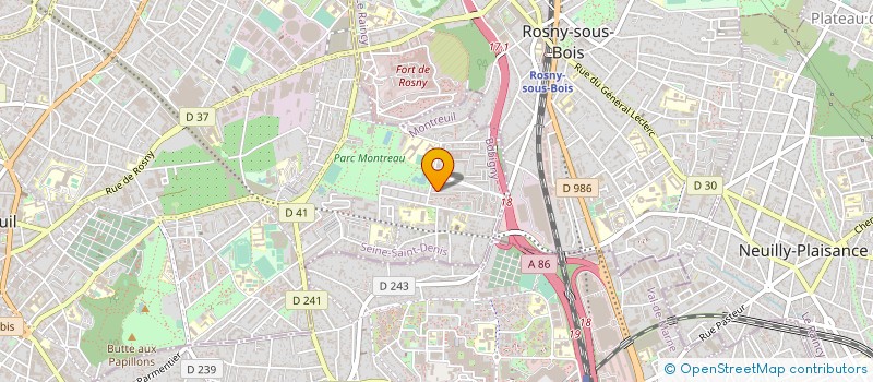 localisation de l'entreprise 503 050 148 à MONTREUIL