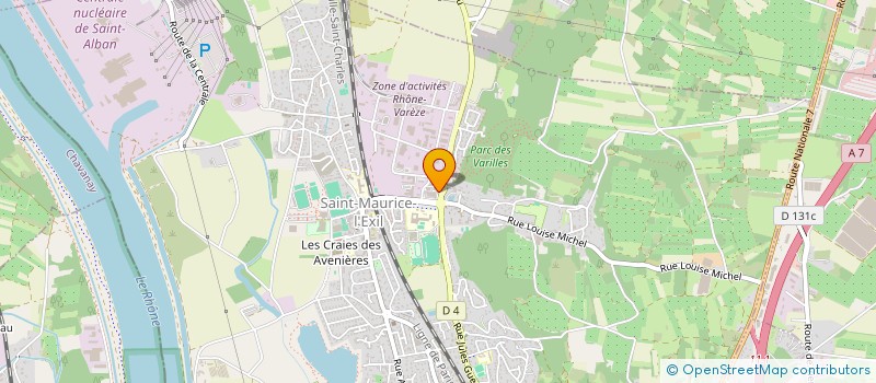 localisation de l'entreprise 503 065 419   SAINT-MAURICE-L'EXIL