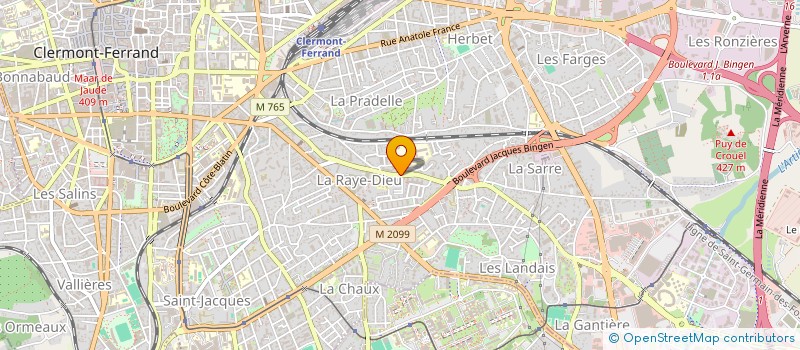 localisation de l'entreprise 503 075 996   LEMPDES-SUR-ALLAGNON