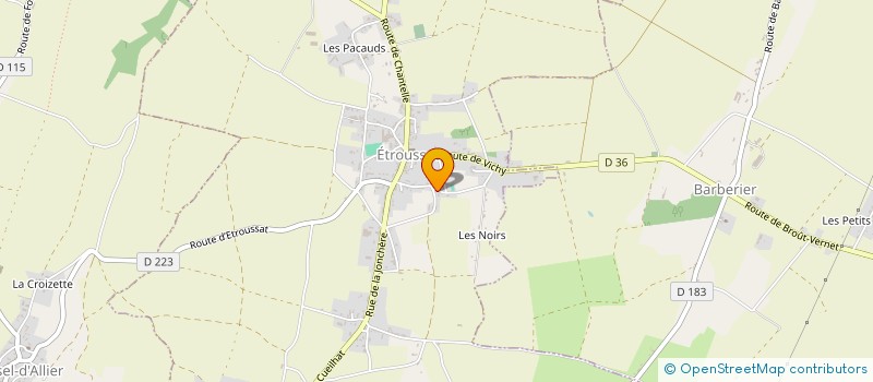 localisation de l'entreprise 503 080 996 à SAINT-POURCAIN-SUR-SIOULE
