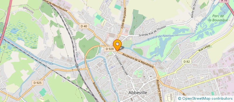 localisation de l'entreprise 503 087 777   ABBEVILLE